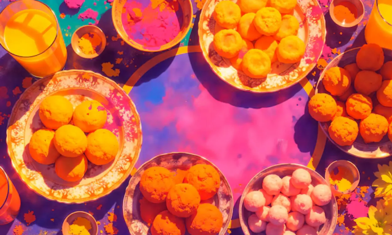 Holi dishes