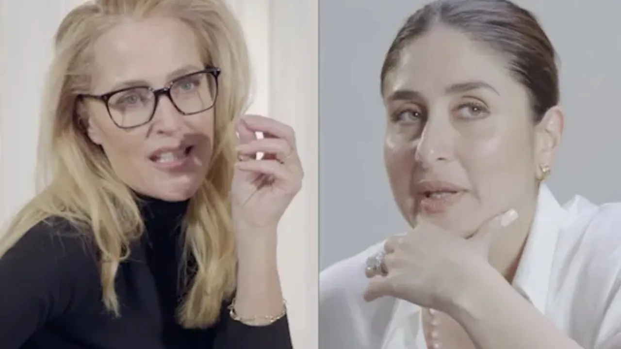 Kareena Kapoor, Gillian Anderson Discuss Ageing & Showbiz
