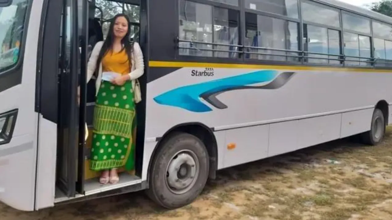 Tungam Riba, Arunachal Pradesh's First Woman Bus Conductor
