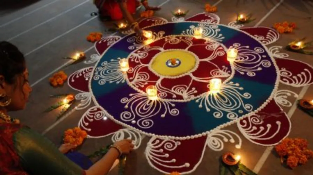 Rangoli For Diwali: 2022 की ट्रेंडिंग रंगोली डिज़ाइन सिर्फ यहाँ