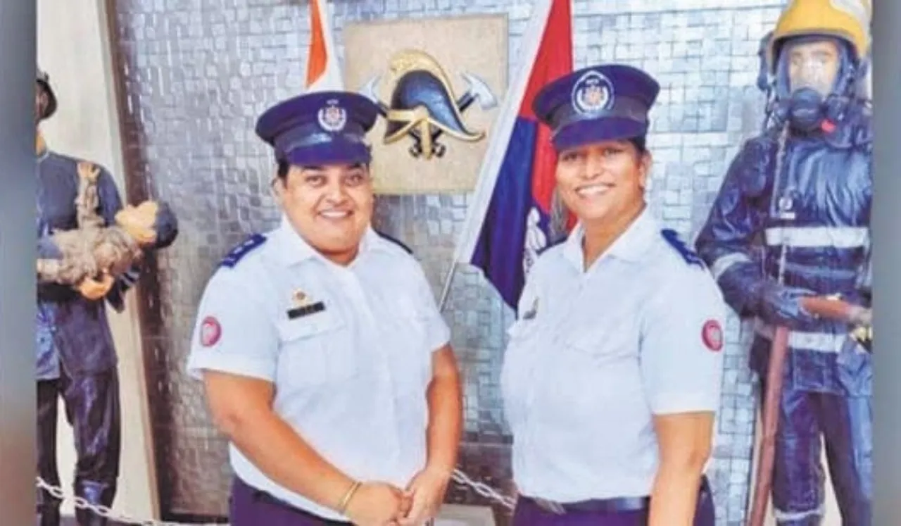 Fire brigade women officers 