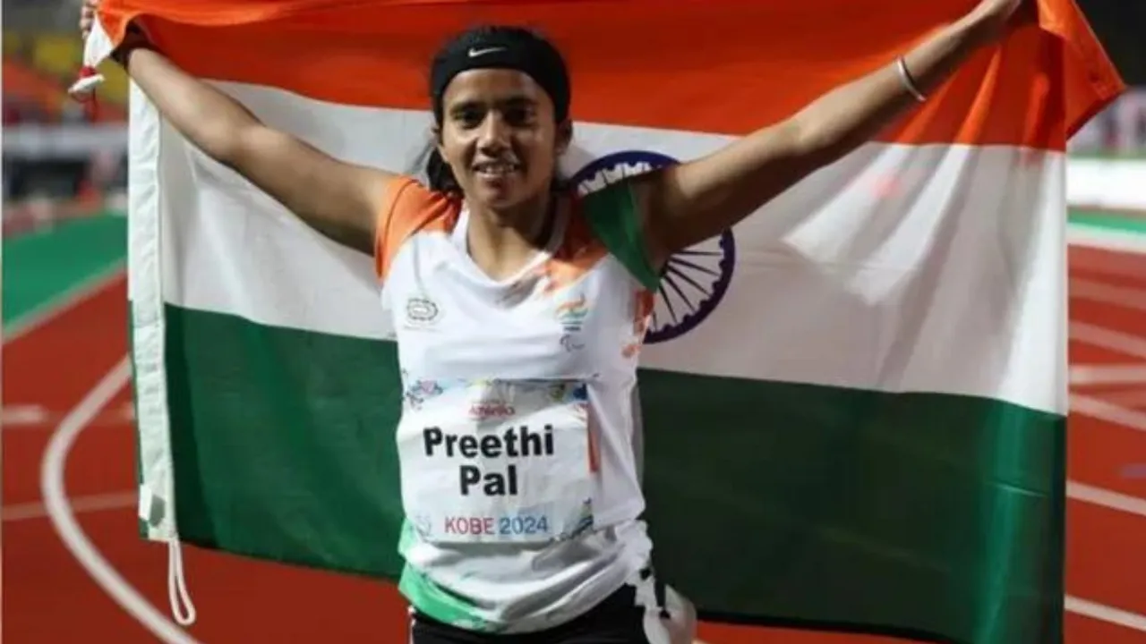 Preeti Pal Makes History: Wins Bronze in Para Athletics, Qualifies for Paris Paralympics