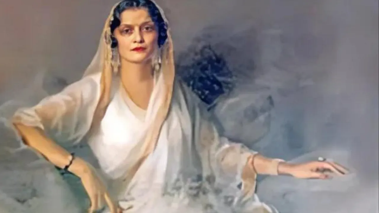 How Maharani Indira Devi Elevated Saree Into High Fashion