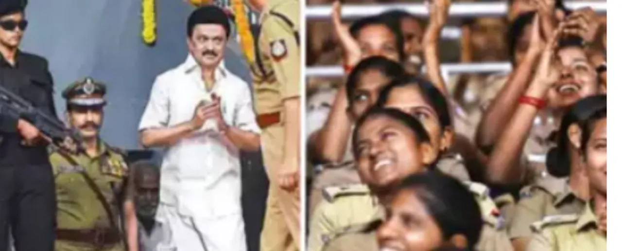 CM एम.के. स्टालिन ने तमिलनाडु महिला पुलिस की स्वर्ण जयंती समारोह को किया होस्ट
