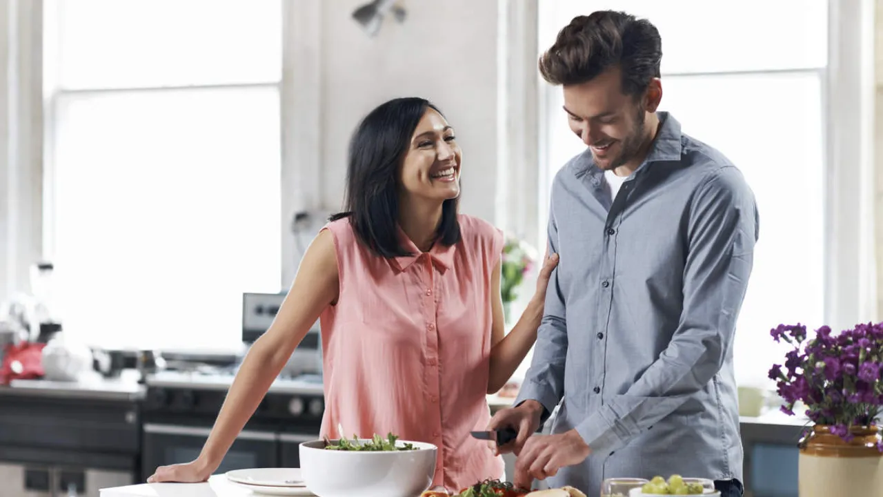 participation of men in the kitchen