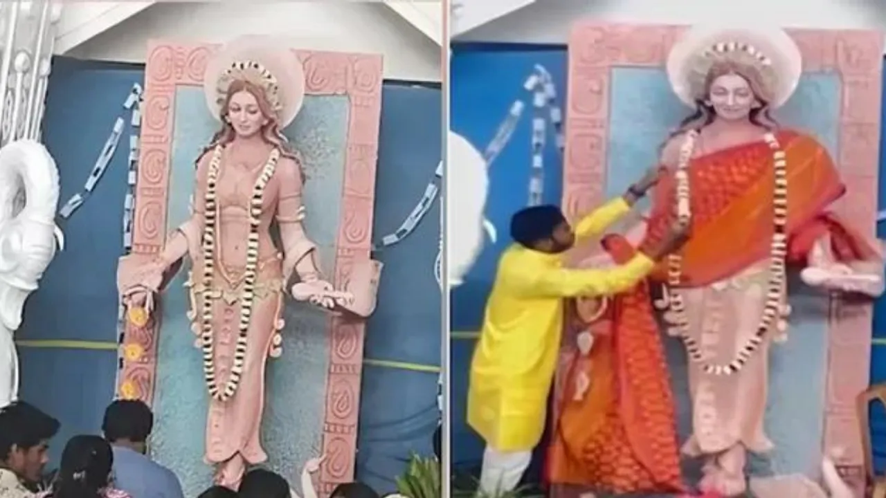 सरस्वती पूजा विवाद: त्रिपुरा कॉलेज की मूर्ति को लेकर एबीवीपी का हंगामा