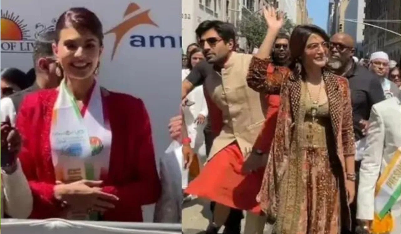 Samantha, Jacqueline Attend 41st India Day Parade In New York