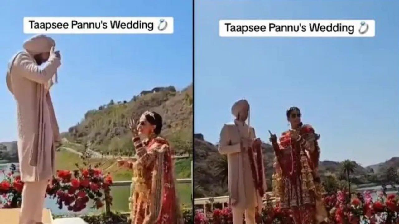A Glimpse Inside Taapsee Pannu's Dreamy Wedding Celebration