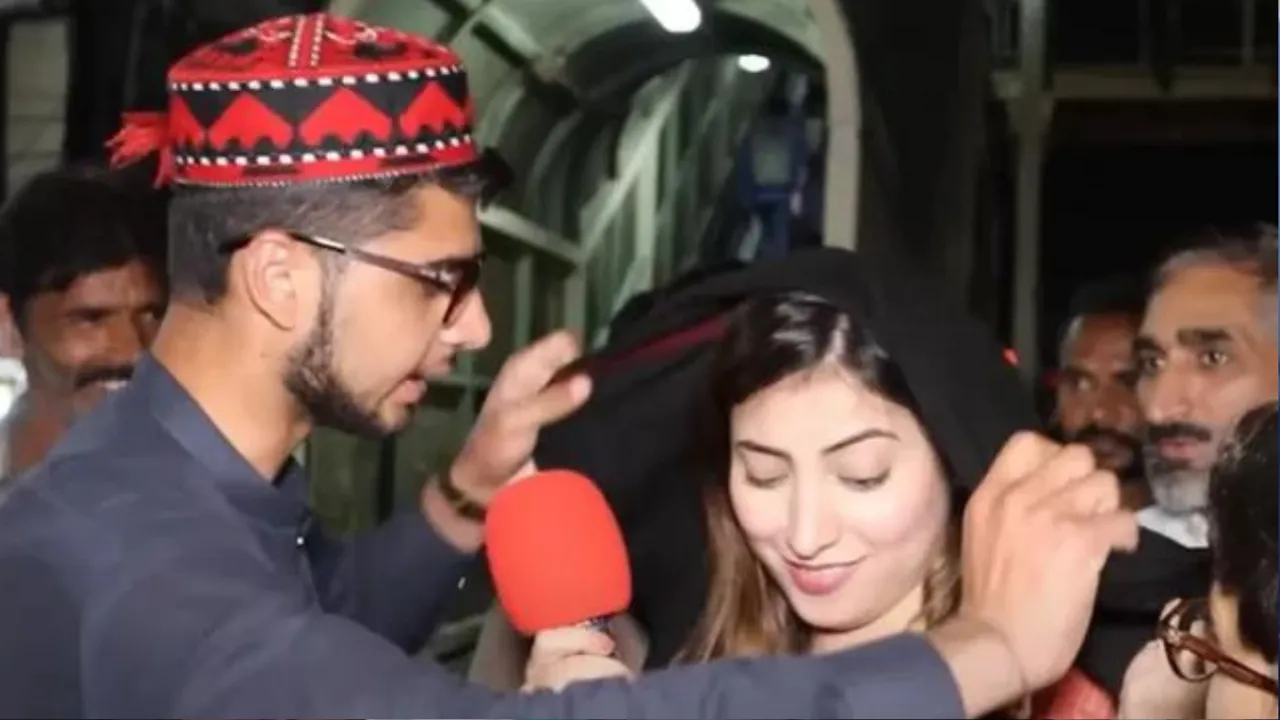 देखें: Pak यूट्यूबर ने उस व्यक्ति को दिया करारा जवाब जिसने उसका सिर ढकने की कोशिश की