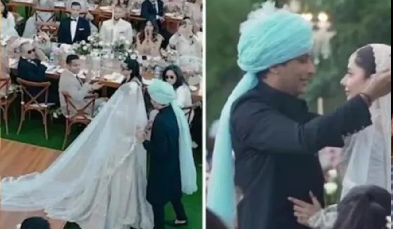 माहिरा खान ने सलीम करीम के साथ अपनी शादी की तस्वीरें कीं शेयर