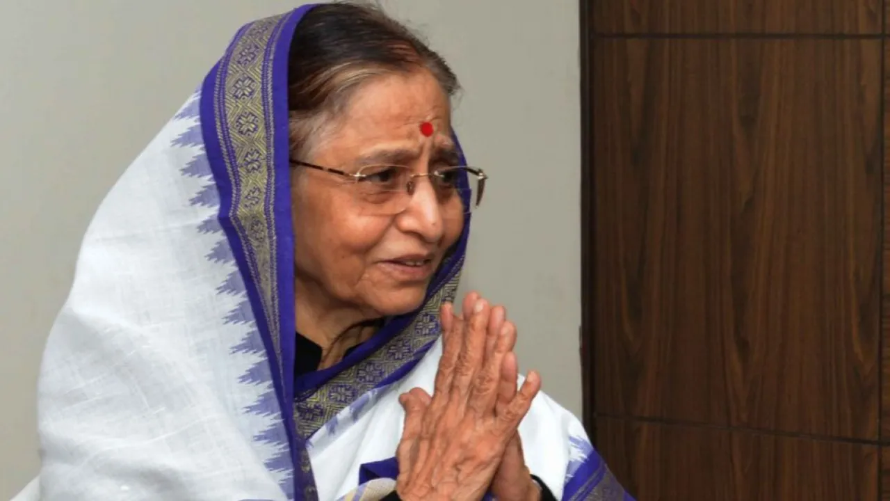 The first female president of India