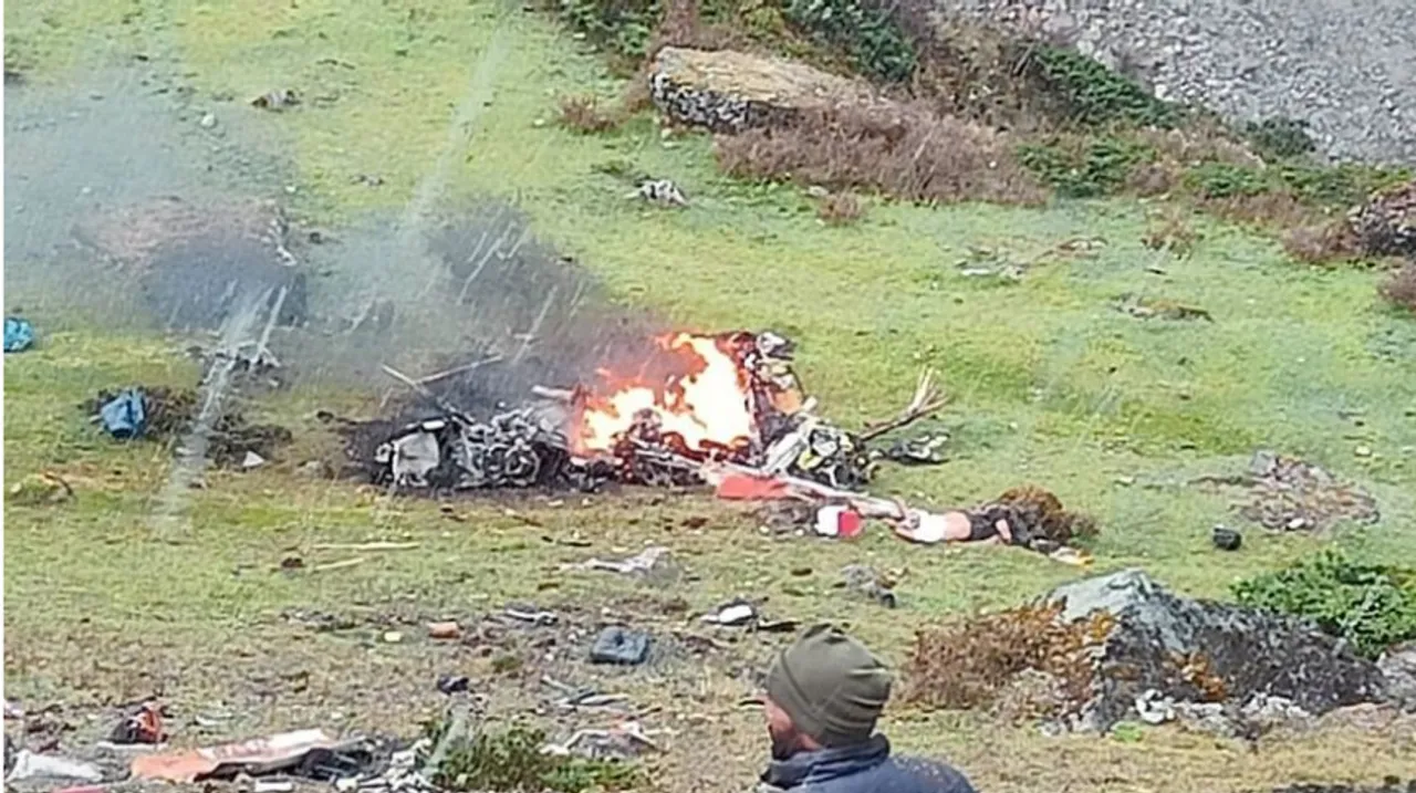 Helicopter Crash In Uttarakhand