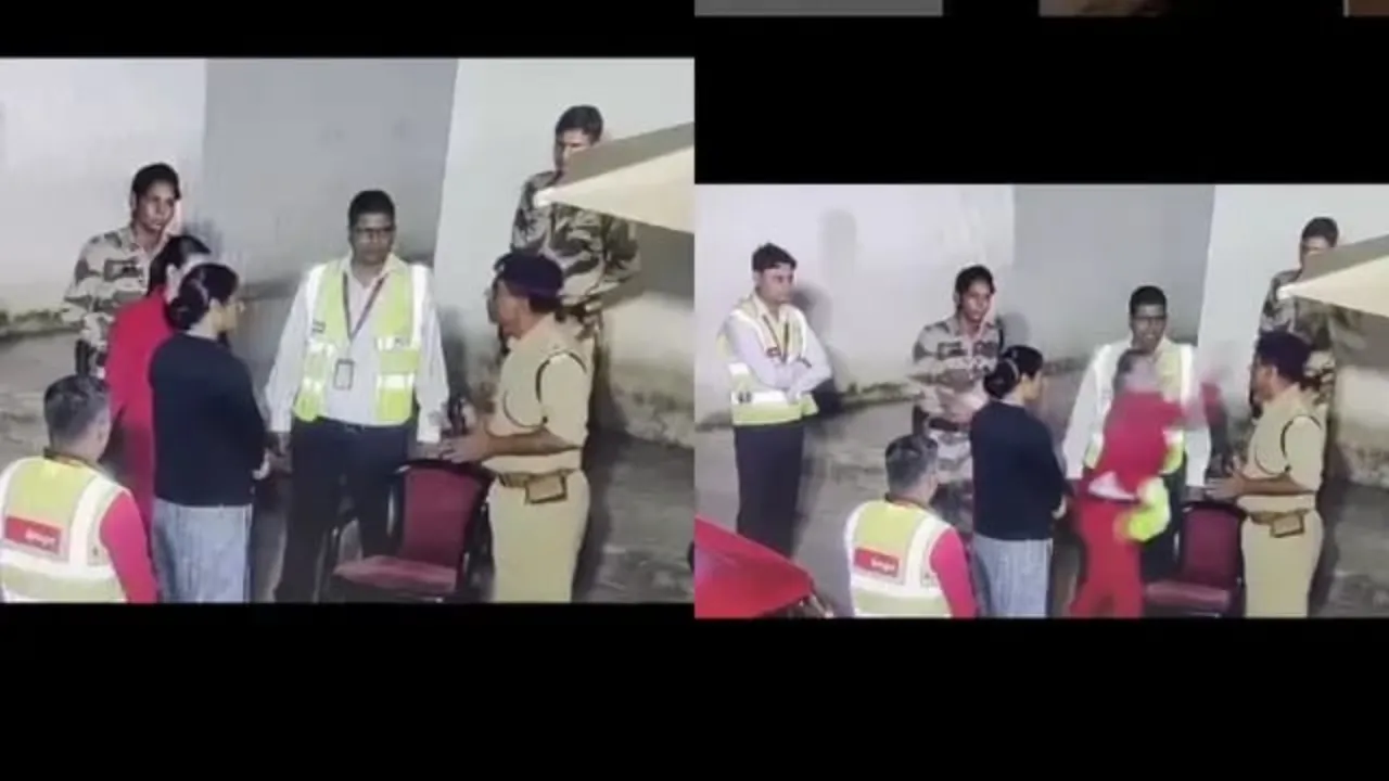 Airline Female Employee Held For Slapping CISF Officer