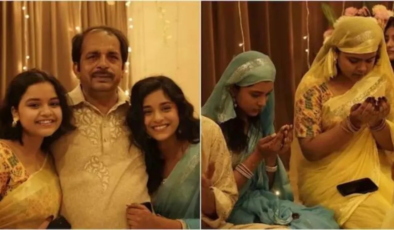 सुम्बुल तौकीर खान ने पापा की दूसरी शादी की फोटो की शेयर