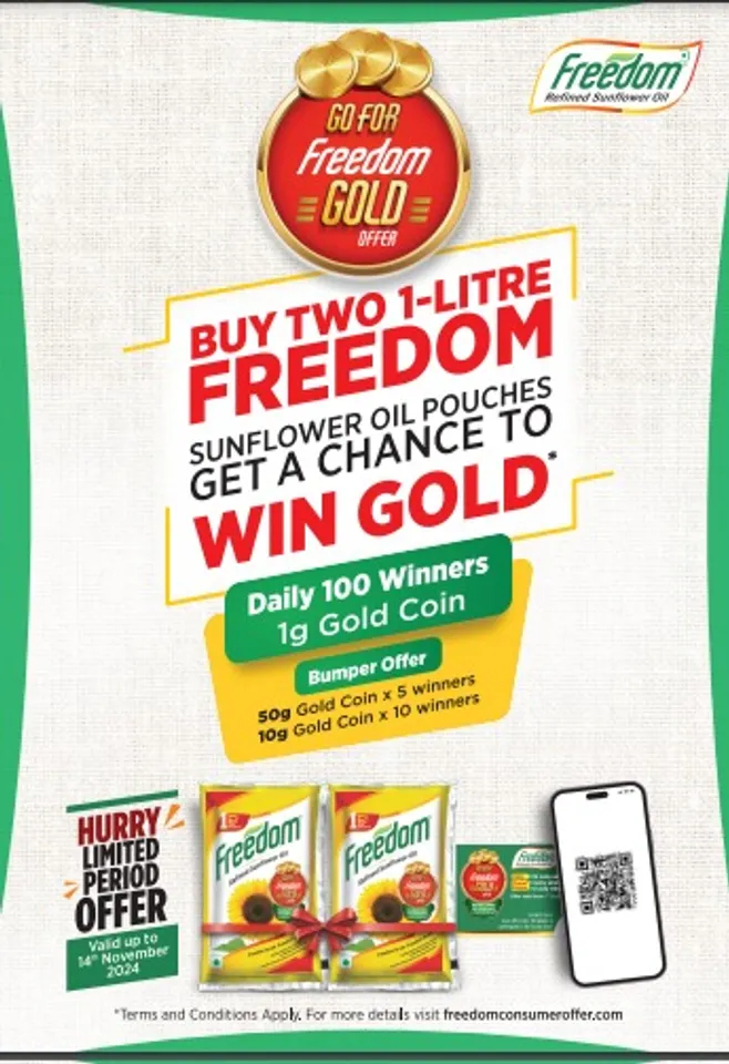 Freedom gold offer
