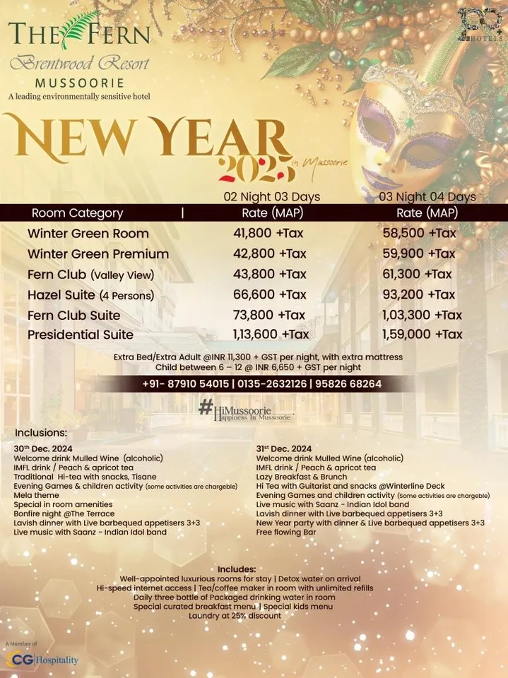 New Year 2025 Mussoorie