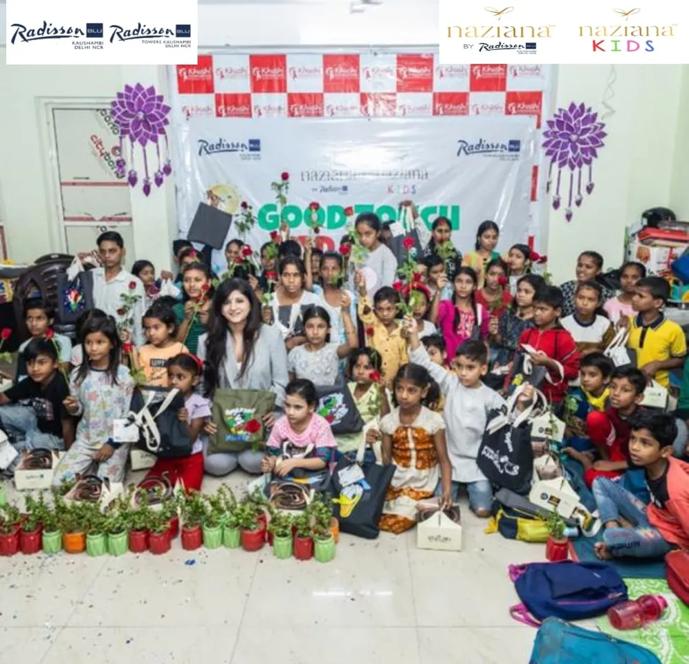 Nazrana by Radisson Blu Kaushambi Hosts Awareness Session on Safe Touch for Children at Khushi Foundation 1