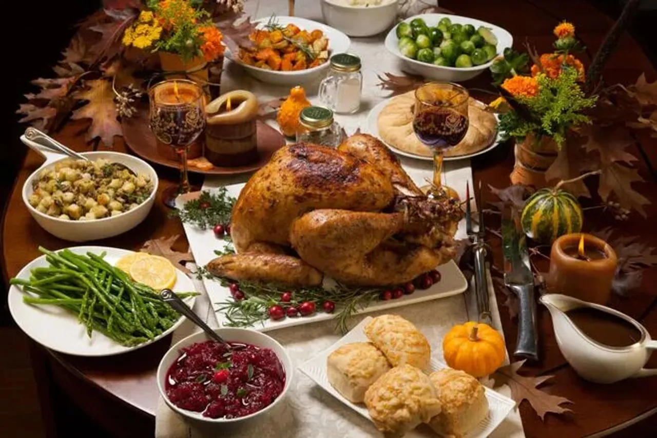 Thanksgiving picture - Den hotel