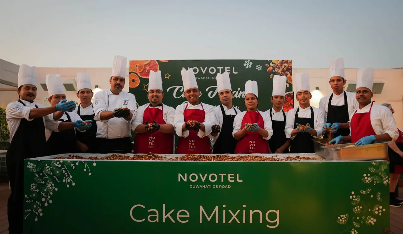 Novotel Cake Mixing Ceremony