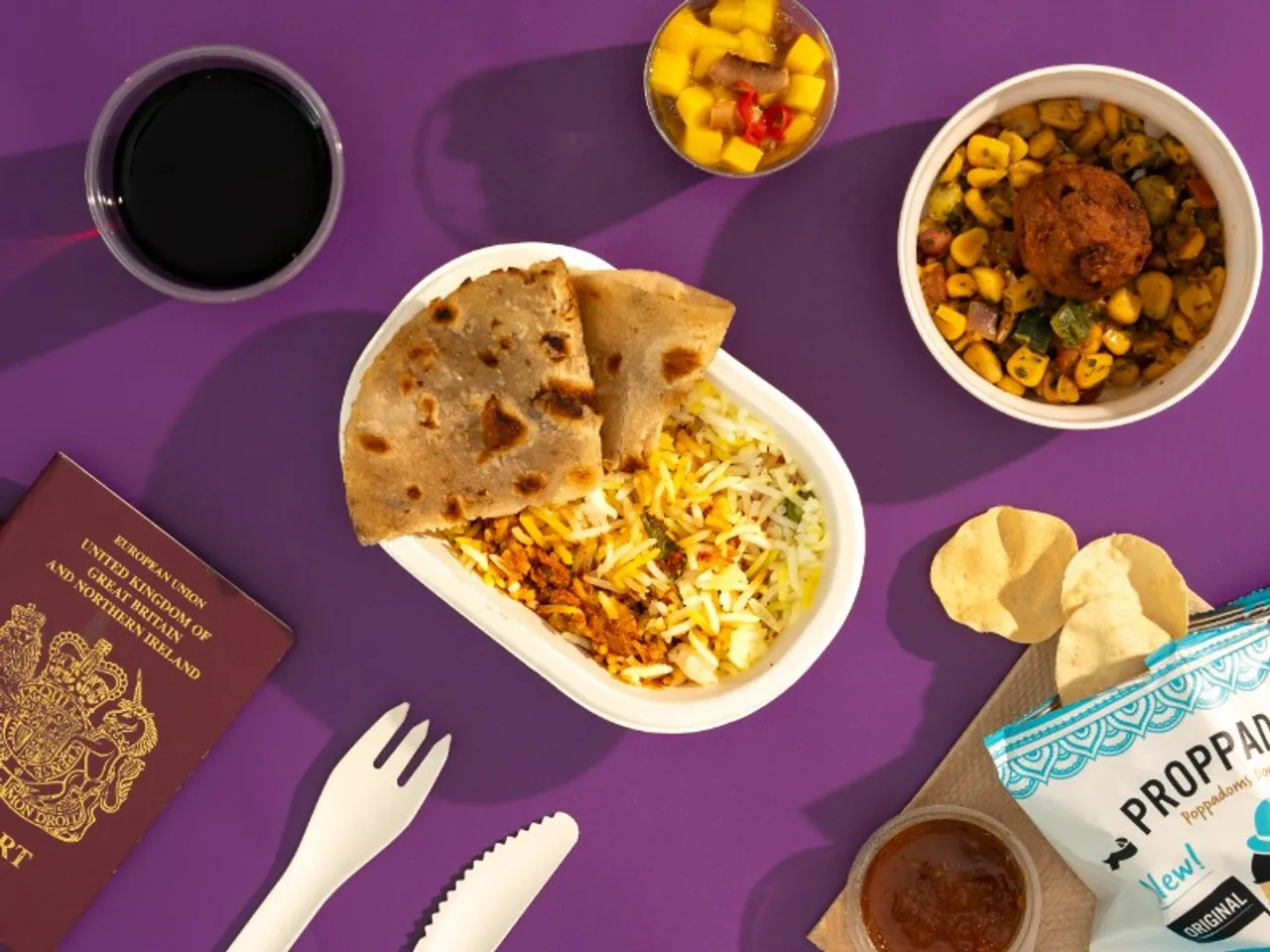 Virgin Atlantic Menu