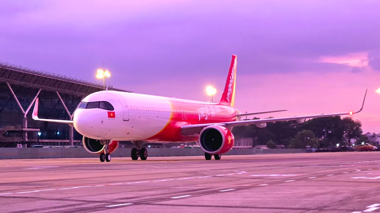Vietjet operates modern and new Airbus fleet