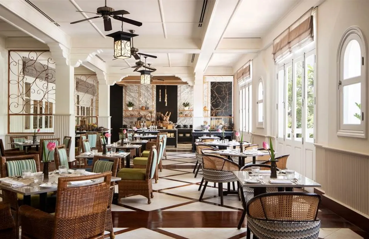 Cafe dAngkor at Raffles Grand Hotel dAngkor