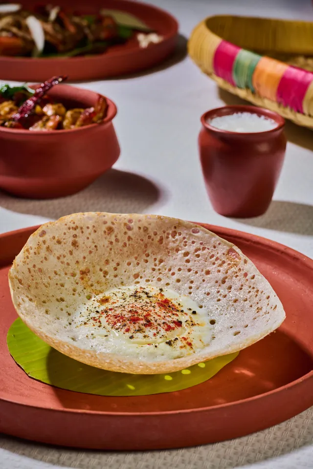 Egg Hoppers  Srilankanfood Fest at Vivanta Chennai IT Expressway