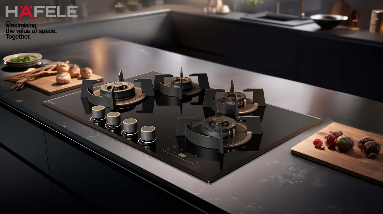 Cronus Digi-Step Hobs with Multi-Timer Control by Hafele