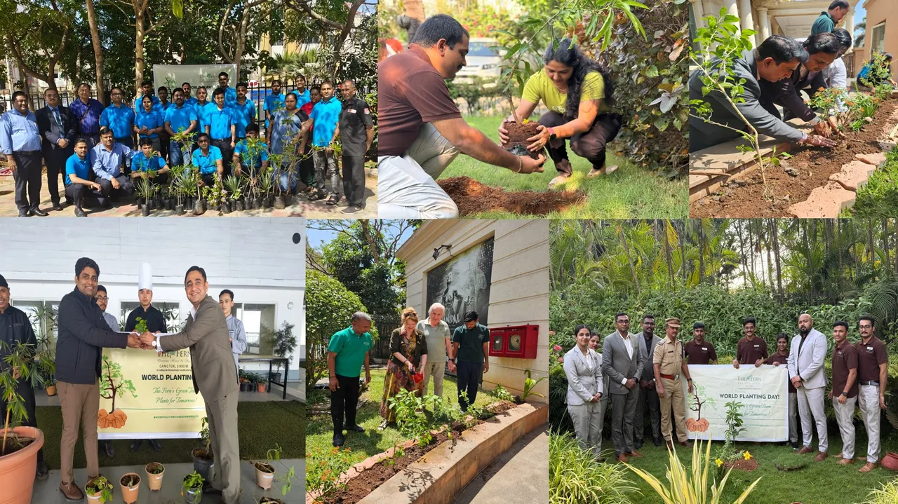 The Fern Hotels & Resorts Leads the Way in Environmental Stewardship with Tree Plantation Drive