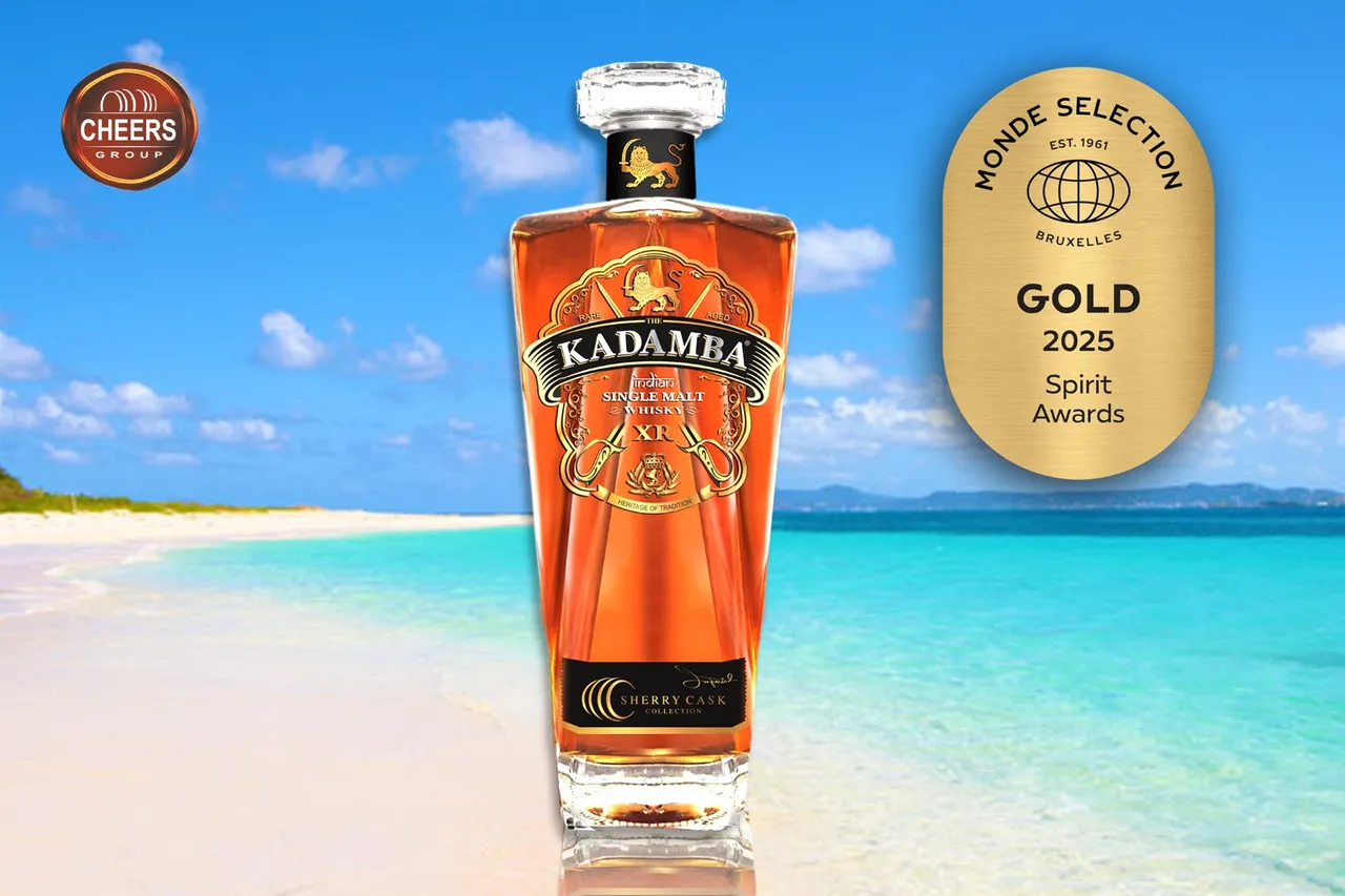 Kadamba Single-malt Wins 'Gold' at Belgium International Monde Selection Awards