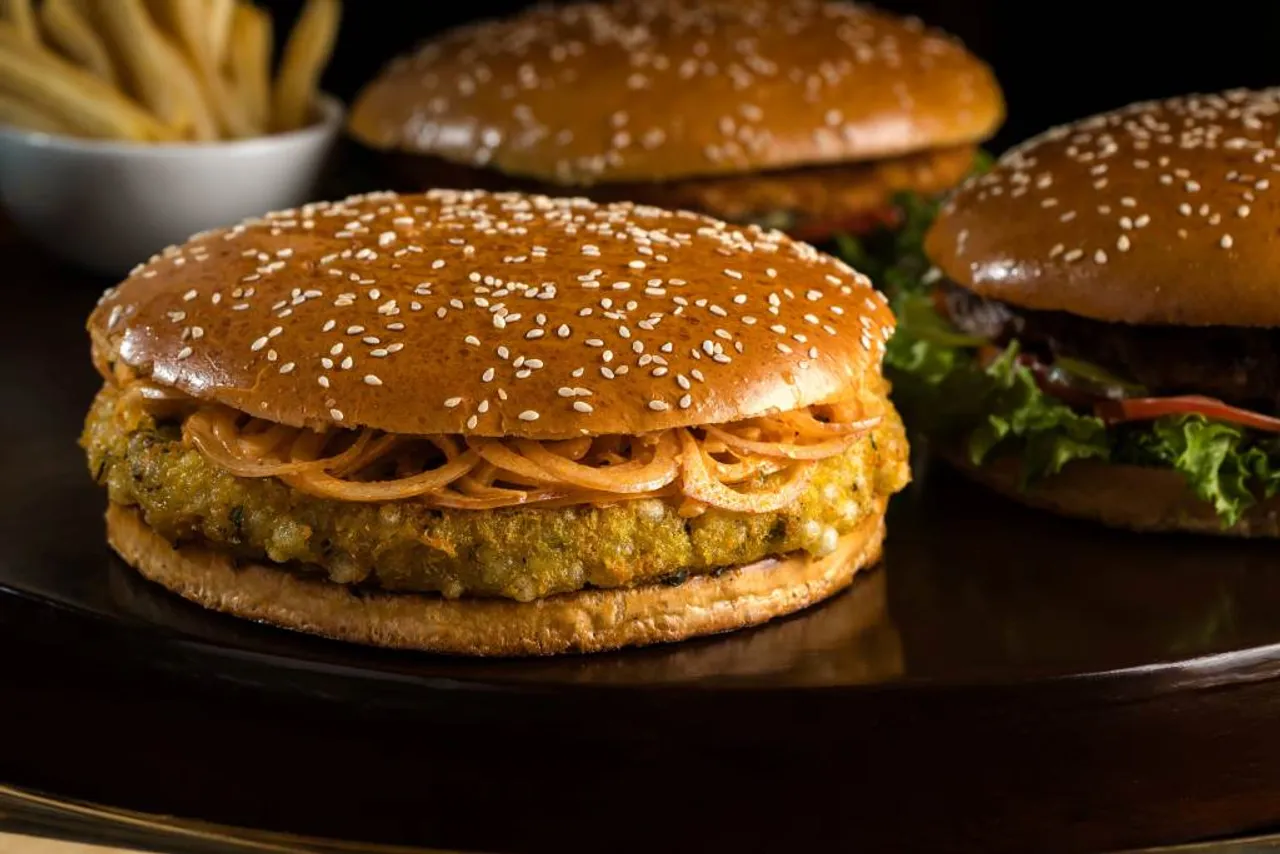 The Imperial Paneer  Sabudana Burger