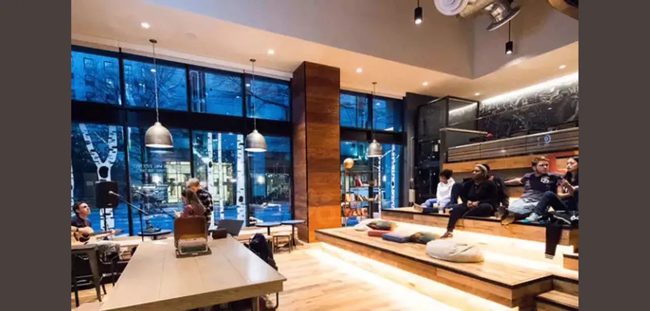 Holiday or work? Hotels introduce co-working office-like spaces