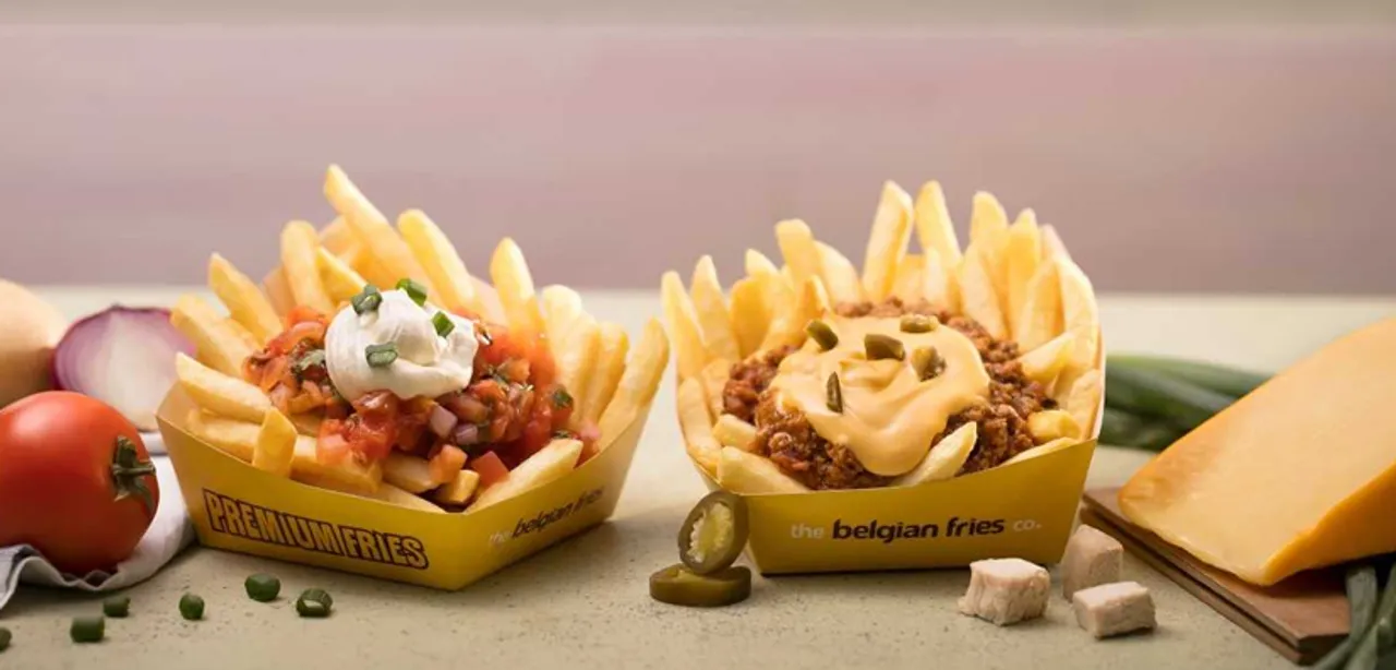 Loaded Fries: Mexican Salsa and Keema n Cheese Fries by The Belgian Fries Company