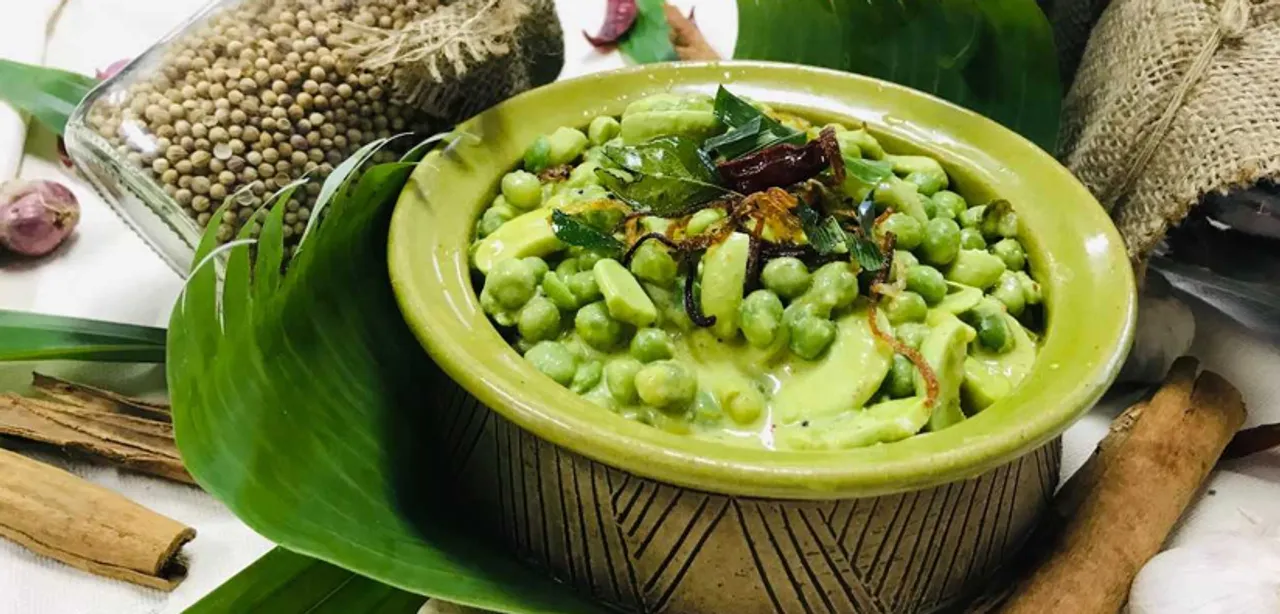 Unique Savory Cashew & Peas curry by Chef Meththa Ekanayake, Mӧvenpick Hotel Colombo