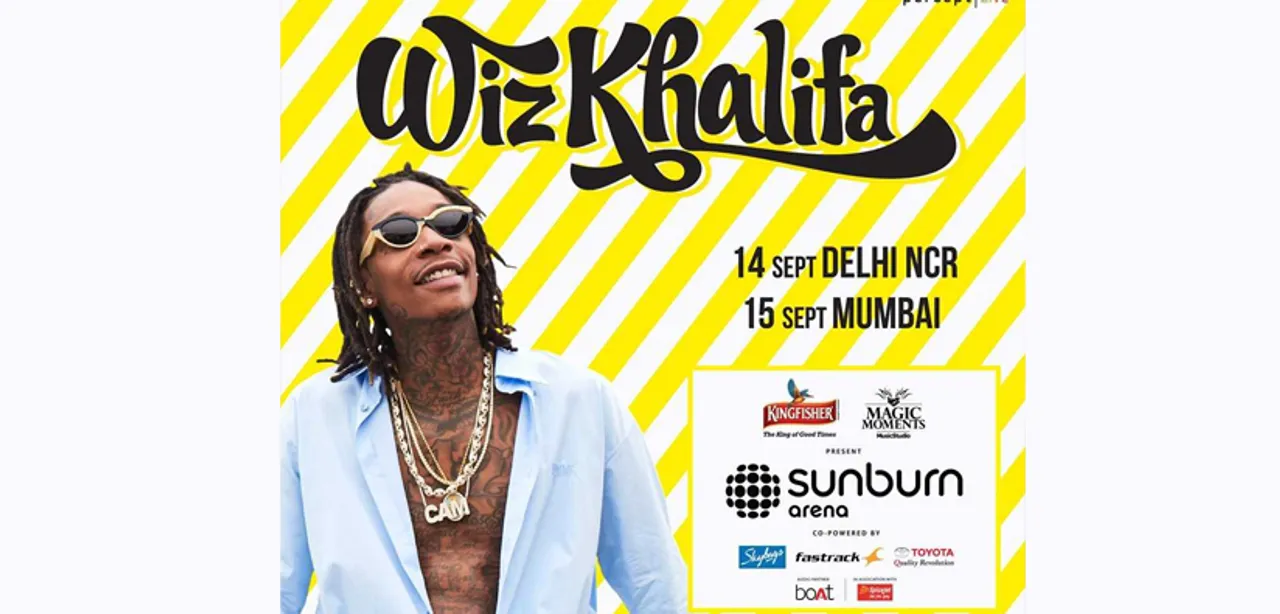 Sunburn to kick off season 13 with multi- platinum superstar wiz khalifa