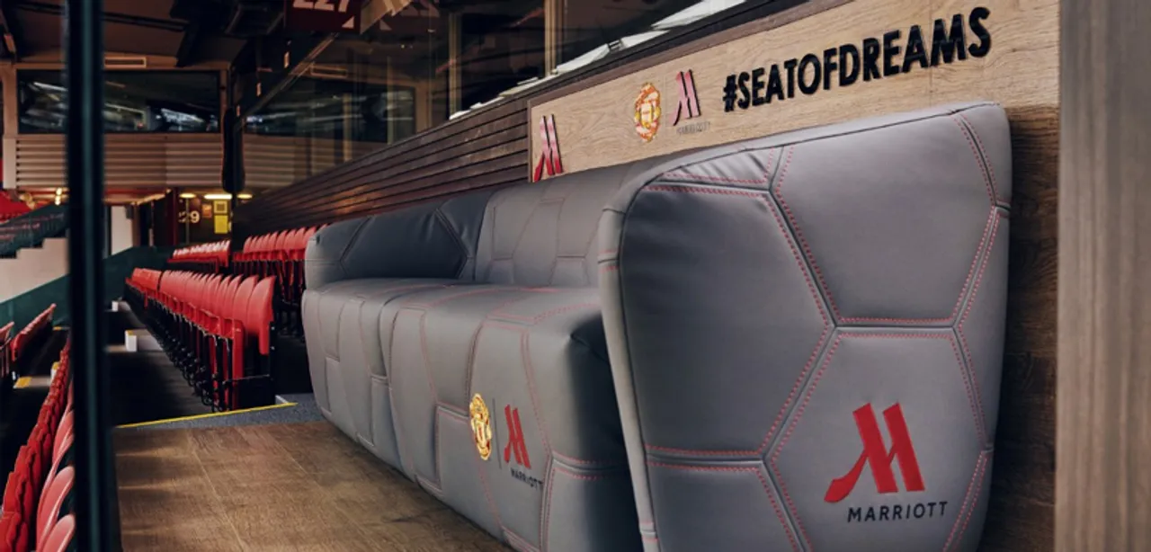 Marriott Hotels & Manchester United Put Fans at The Heart of  The Action with the Seat of Dreams