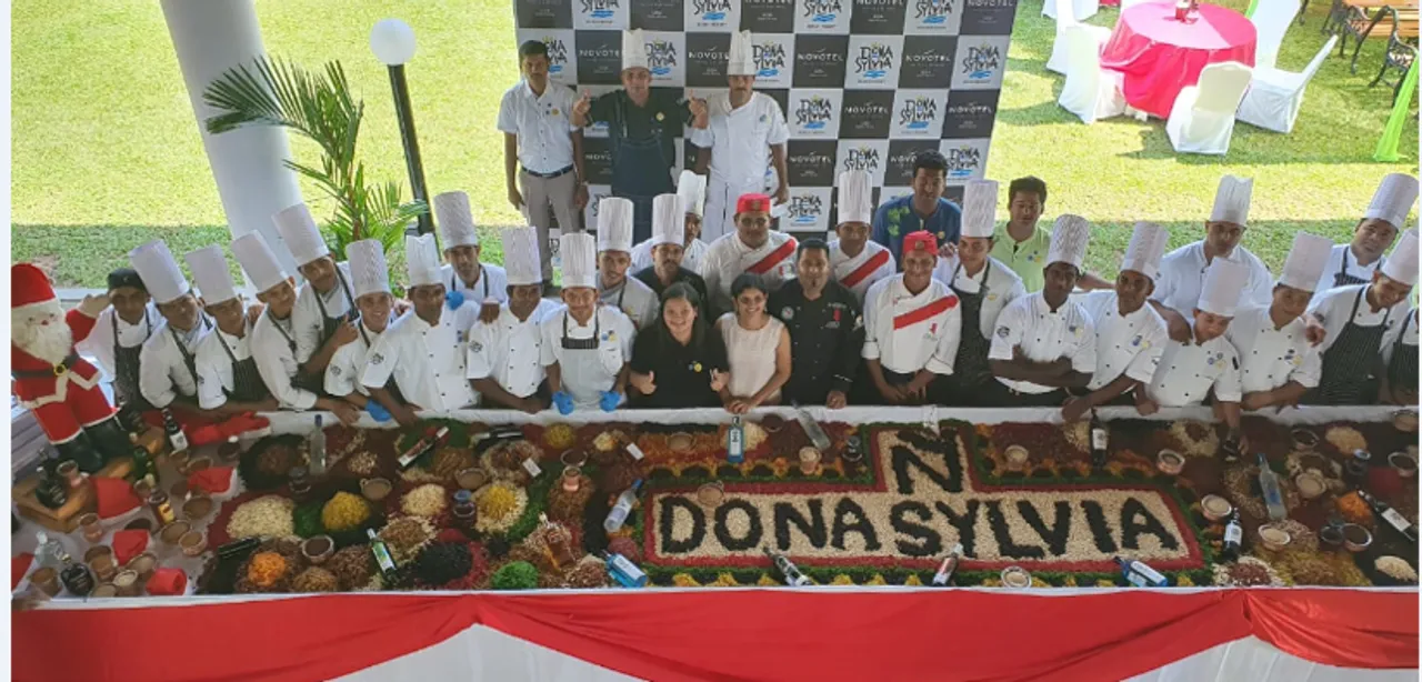 Novotel Goa Dona Sylvia spread the warmth of this festive season by organizing the traditional Cake Mixing Ceremony