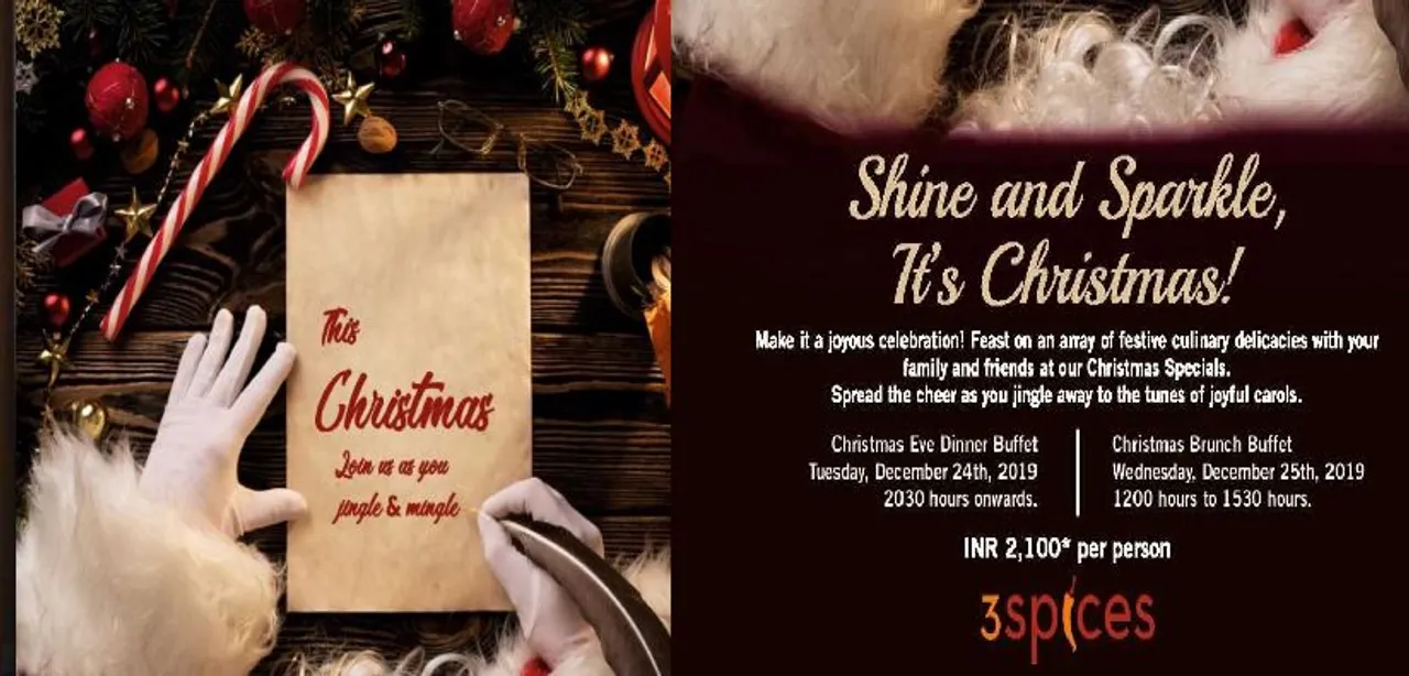 Shine and Sparkle, It’s Christmas at 3 Spices, DoubleTree by Hilton Pune-Chinchwad