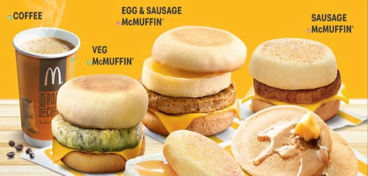 McDonald’s Says ‘Good Morning’ to its Customers in North and East of India with Breakfast