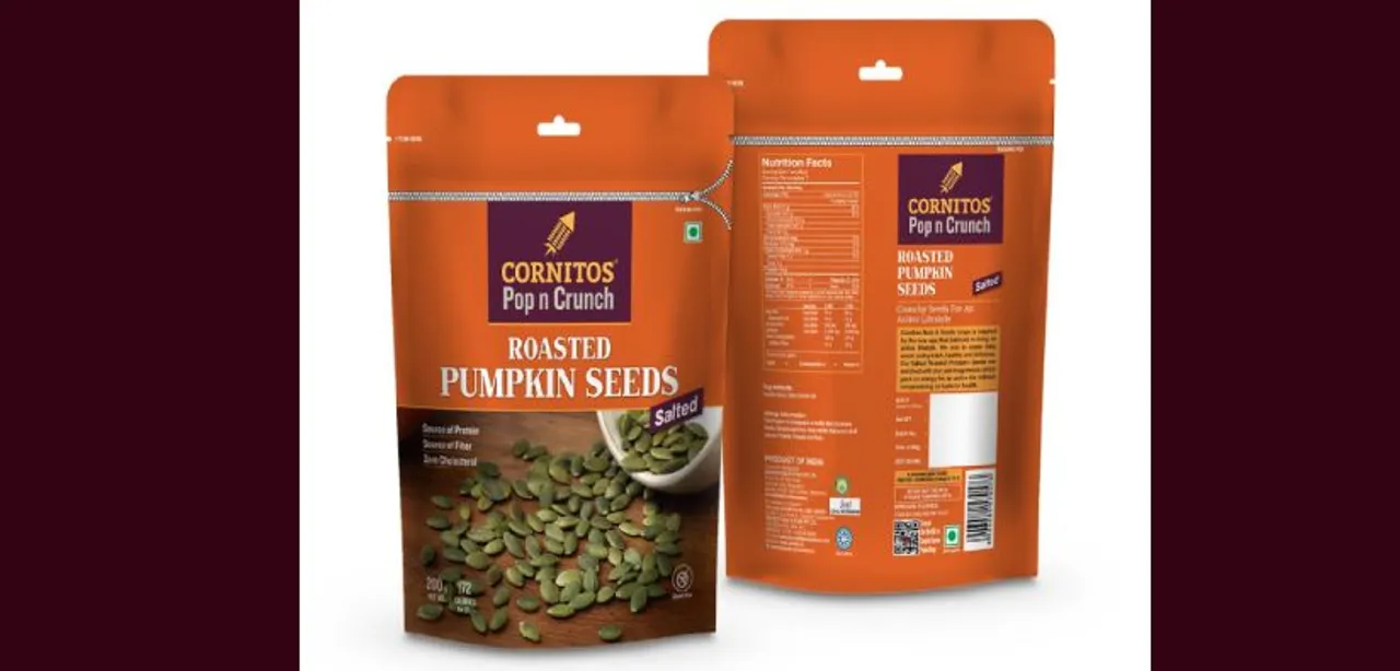 Merry snack time with Cornitos Roasted Salted Pumpkin Seeds this Christmas
