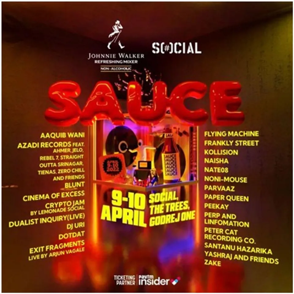 SAUCE - by SOCIAL and Johnnie Walker Non-Alcoholic Refreshing Mixer