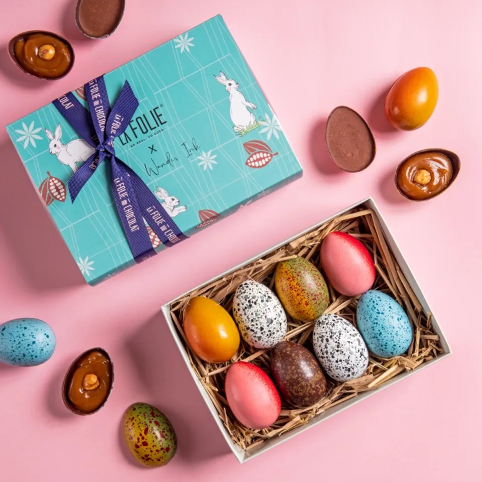 This Easter, fill your basket with love, happine￼ss and La Folie ￼Patisserie’s Exclusive and Delectable Easter Eggs!