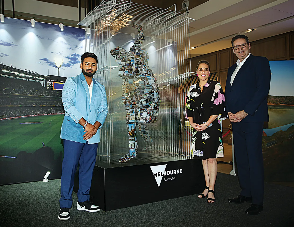 Rishabh Pant and Sarah Todd join Visit Victoria to unveil the best Melbourne moments to Indian travellers