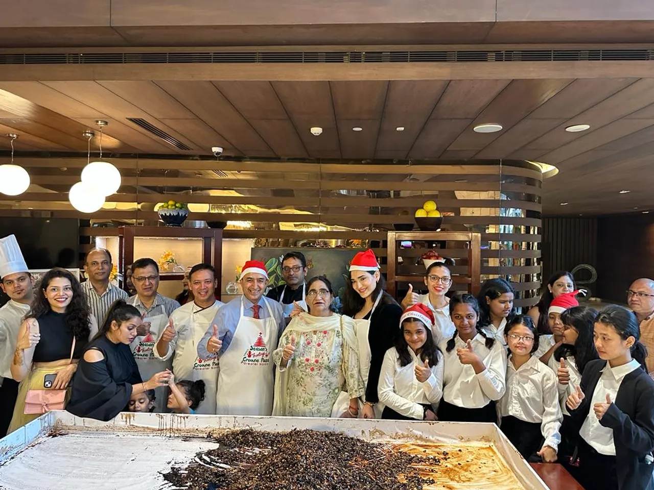 Crowne Plaza Greater Noida kicks off Christmas Festivities with traditional Cake Mixing Ceremony