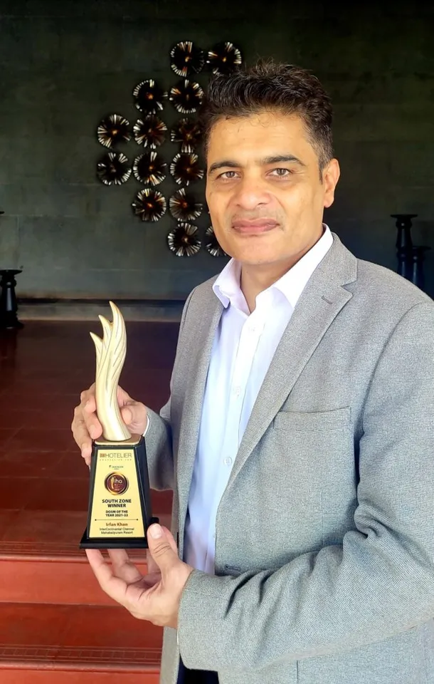 Irfan Khan wins the Director of Sales & Marketing of the year – South India