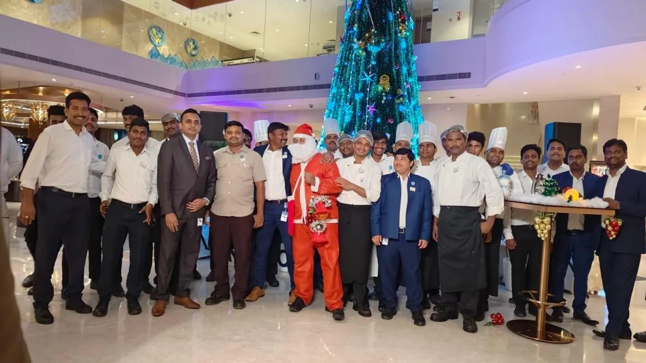 Novotel Vijayawada Varun ushered in the holiday season with a wholesome Tree Lighting Ceremony