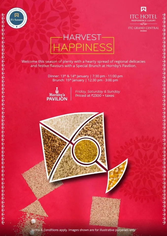 Harvest Happiness at ITC Grand Central.