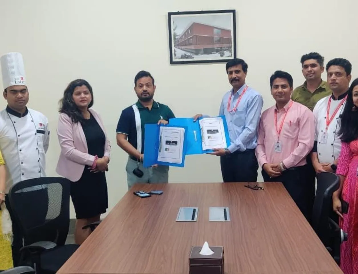 The Lalit Suri Hospitality School Signed an MOU with Edu Brain Overseas to Provide International Internships For students