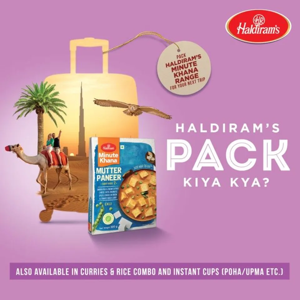 Holidaying for Long and Missing Homemade Comfort Foods? Haldiram's Has the Solution! 