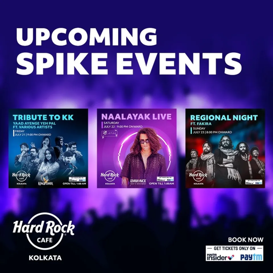 Hard Rock Cafe Kolkata Presents an Unforgettable Weekend of Musical Delights